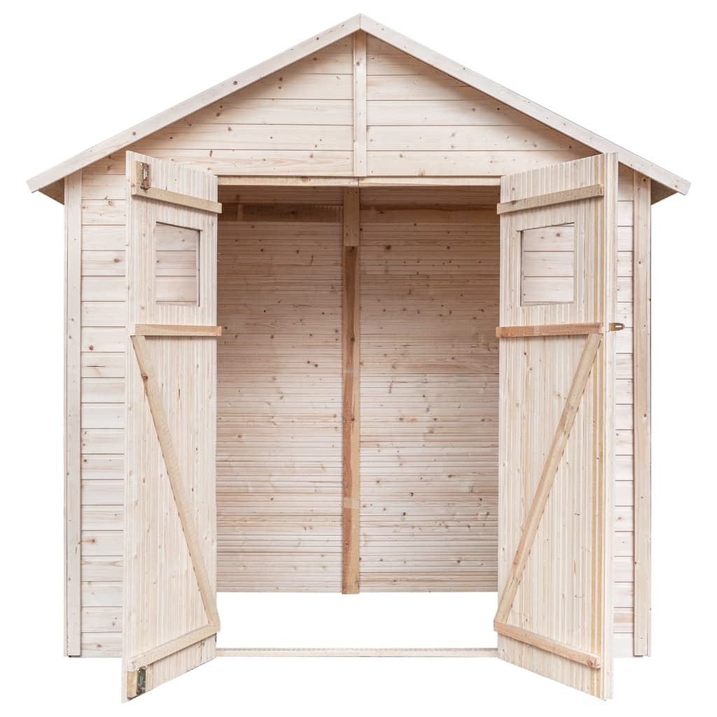 Garden Storage Shed 226x124x218 cm Wood